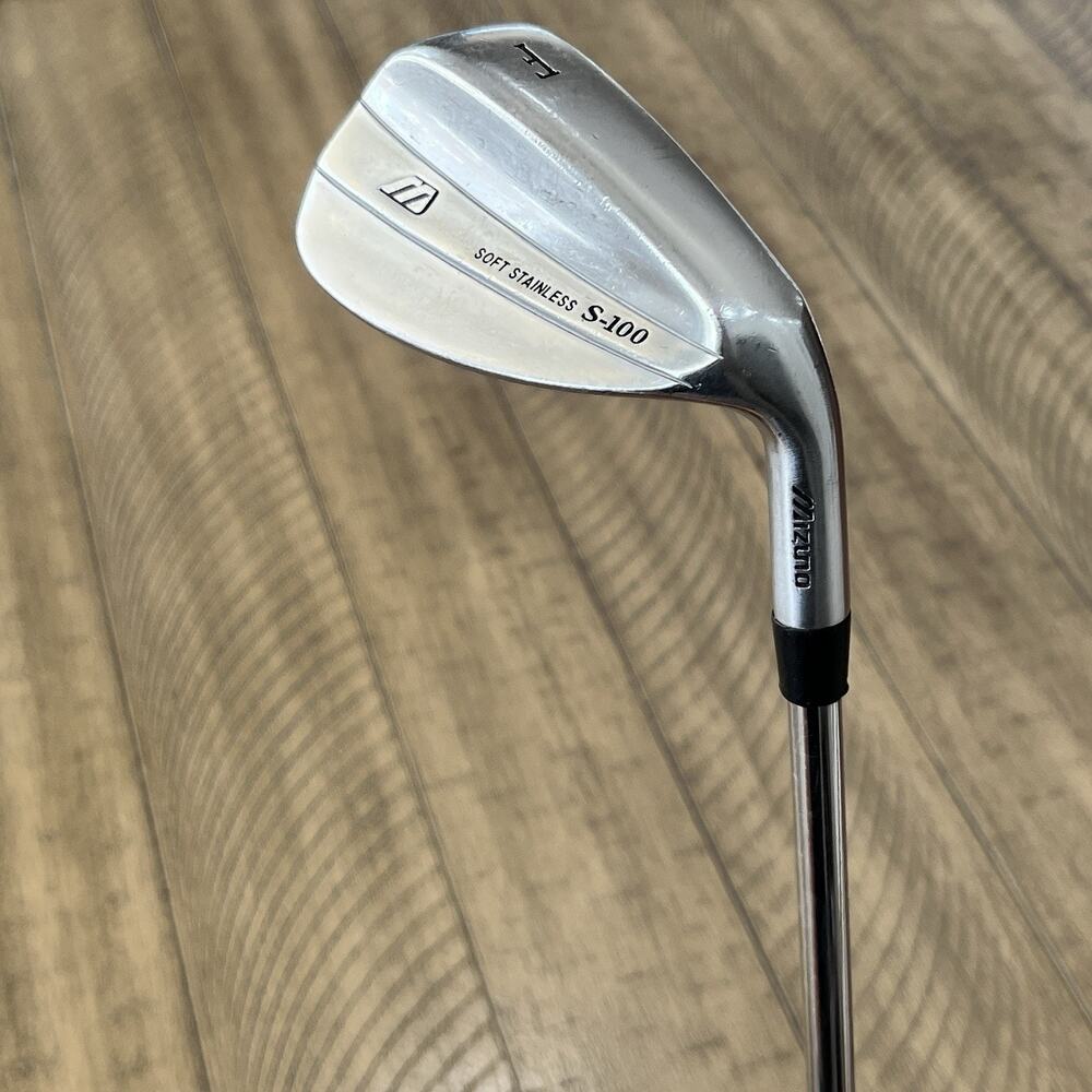 Mizuno S-100 Soft Stainless Gap F-Wedge RH Steel Shaft 36"